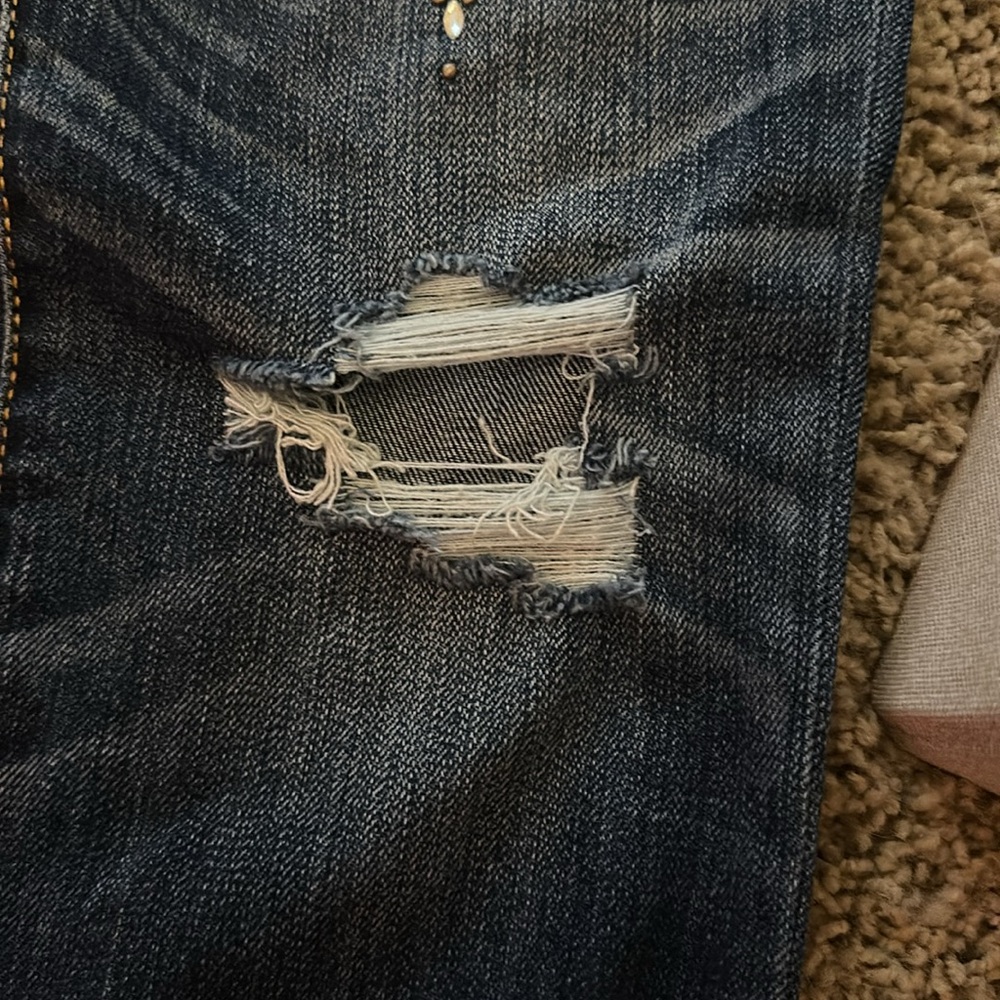 Abercrombie & Fitch sparkly jeans - Picture 3 of 7